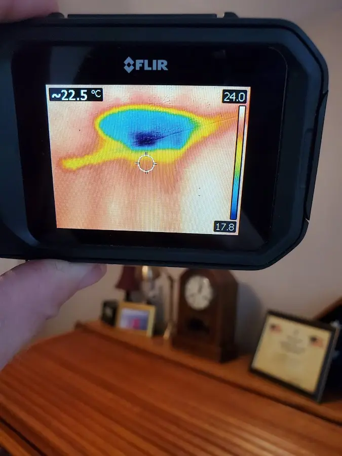 Thermal imaging inspection for water damage in Swarthmore